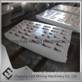 Jaw Crusher High Manganese Guard Liner Plate